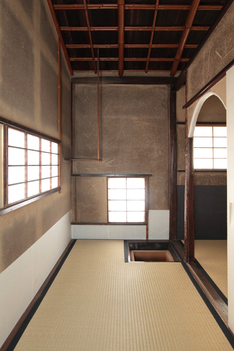 Kyobashi Tea -ประวัติศาสตร์ชาญี่ปุ่น - ห้องชงชาโยะโดะมิโนะเสะกิ